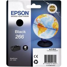 Картридж струйный Epson T266 C13T26614010 черный (5.8мл) для Epson WF-100W