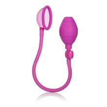 California Exotic Novelties Розовая помпа для клитора Mini Silicone Clitoral Pump (розовый)