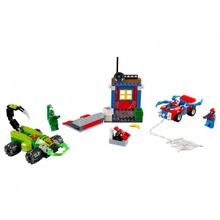 LEGO Juniors «Решающий бой Человека-паука против Скорпиона»