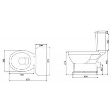 Чаша унитаза, P-trap BelBagno TREVI  BB135CP