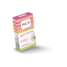 Rica Восковые полоски для лица с экстрактом ромашки
