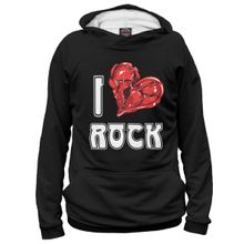 Худи Я-МАЙКА I love rock