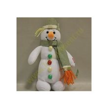 Снеговик в шарфе музыкальный