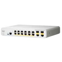 Коммутатор cisco catalyst 2960c switch 12 fe poe, 2 x dual uplink, lan base ws-c2960c-12pc-l