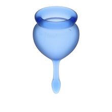 Набор синих менструальных чаш Feel good Menstrual Cup (210711)
