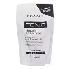 Шампунь для мужчин 2в1 тонизирующий c ментолом Kumano Pharmaact for Man Shampoo Cool Menthol 400мл