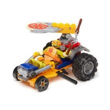 Mega Bloks Teenage Mutant Ninja Turtles Mikey Pizza Racer