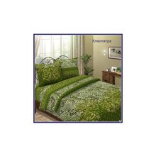 Комплект постельного белья Бязь-Премиум Клеопатра зеленая 