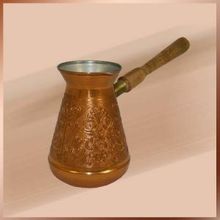 Турка  медная "Турчанка" со съемной ручкой TIMA ТУ-370с (0,37 л.)