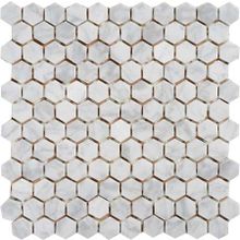 Мозаика Primacolore Marmo MN152HMA 25x25 hexagon 30х30