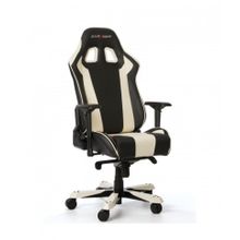 Компьютерное кресло DXRACER OH KS06 NW черный белый KING