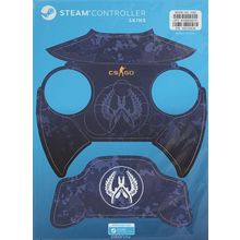 Комплект накладок CSGO Blue Camo для Steam Controller