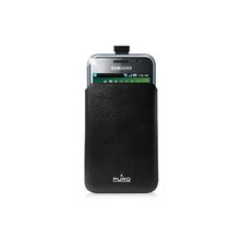 PURO Slim Essential Case для Samsung Galaxy Note (эко-кожа, черный)