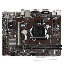 MicroStar MSI B85M RRO-VD RTL 1150 В85 2 DDR3 PCI-Ex16, D-Sub, DVI ALC887 mATX