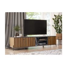 Алмаз. Любимый дом Элиот Стенка для гостиной №4 (Оникс Серый Орех фактурный)