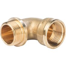 Угольник с упором Stout 2 1 2 с внутренне-наружной резьбой