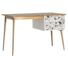 ПМ: Stool Group Письменный стол Berber с одной тумбой