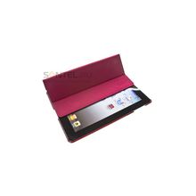 Сумка футляр-книга Hoco Protection Case New iPad темно розовый