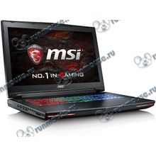 Ноутбук MSI "GE63VR 7RF-058RU" (Core i7 7700HQ-2.80ГГц, 16ГБ, 128+1000ГБ, GFGTX1070, LAN, WiFi, BT, WebCam, 15.6" 1920x1080, W10 H), черный [140318]