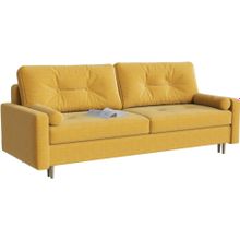 Смарт Диван прямой Белфаст Yellow пантограф