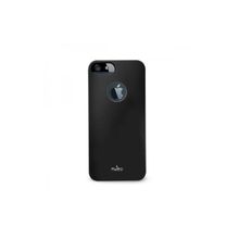 Чехол на заднюю крышку iPhone 5 PURO Soft Cover, цвет матовый черный (IPC5SOFTBLK)