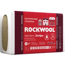 Rockwool Лайт Баттс Экстра 0.6 м*1 м 100 мм