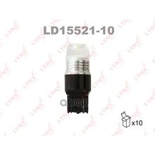 Лампа Светодиодная Led W21w T20 12v W3x16d Smdx1 7000k Led W21w T20 12v W3x16d 7000k  X10 LYNXauto арт. LD1552110