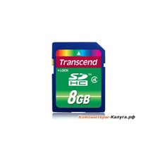 Карта памяти SDHC 8Gb Transcend Class4