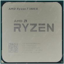 Процессор  CPU AMD Ryzen 7 1800X BOX (без кулера) (YD180XB) AM4