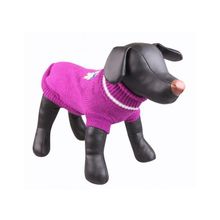Свитер-попона для собак Арт:770. Цвет розовый. Размер 20см."