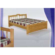 Кровать Светлана (ВМК Шале) (Размер кровати: 90Х190 200, Ортопедическое основание: Нет.)