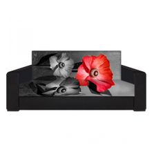 Диван Монохром 1 флок фото-принт 120 ППУ