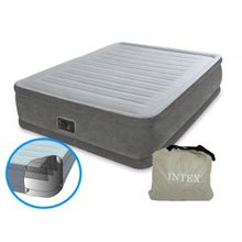 Надувная кровать Intex Comfort-Plush Elevated Airbed 64414 (с насосом 220 В)