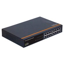 Коммутатор upvel us-16g, 16-port 10 100 1000mbp switch with rm bracket and internal power supply (upvel)