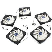 Вентилятор Arctic Cooling Arctic F14 PWM PST Value Pack (4пин, 140x140x25мм, 1350об   мин, уп 5 шт)