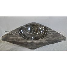 Коричневая раковина из камня Sheerdecor Prisma 1607117 | Элитная раковина