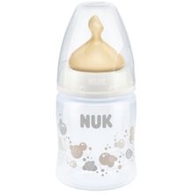 Nuk First Choice Plus 150 мл с латексной соской серая