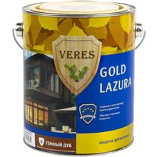 Veres Gold Lazura 2.7 л дуб темный