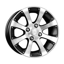 Колесные диски КиК Аркада (КС647) 5,5R14 4*98 ET18 d58,5 Алмаз-черный [28332]