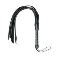 Easy toys Черный флоггер Flogger Whip - 46 см. (черный)