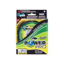 Леска плет. Power Pro, 135m, Hi-Vis Yellow, 0,10mm, 5,0kg