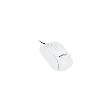 Pravix ZC-604W, оптическая, USB, white, белая