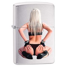 Zippo Зажигалка  200 SITTING BLONDE