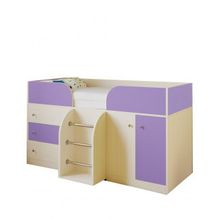 РВ мебель Астра 5 дуб молочный фиолетовый