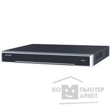 Hikvision DS-7616NI-K2 16P 16-ти канальный IP-видеорегистратор с PoE Видеовход: 16 каналов; аудиовход: двустороннее аудио 1 канал RCA; видеовыход: 1 VGA до 1080Р, 1 HDMI до 4К; аудиовыход: 1 канал RCA