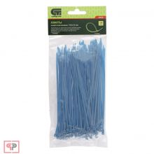 СИБРТЕХ Хомуты, 150 x 2,5 мм, пластиковые, синие, 100 шт Сибртех