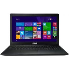 Ноутбук ASUS X553MA-SX868H 15.6" 1366x768 глянцевый N3540 2.16GHz 4Gb 750Gb Intel HD DVD-RW Bluetooth Wi-Fi Win8.1 черный 90NB04X6-M18820