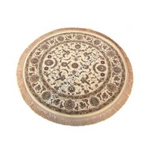 Бельгийский ковер Измуруд 2m004ivori krug, 1.6 x 3
