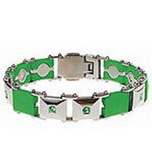 ProLife for women (Green) - женский силиконовый браслет ( зелёный ), 19см.