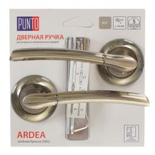 Ручка дверная межкомнатная Punto ARDEA TL HD ABG-6 зеленая бронза